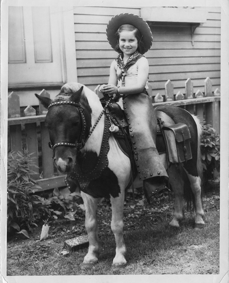 mom on horse
